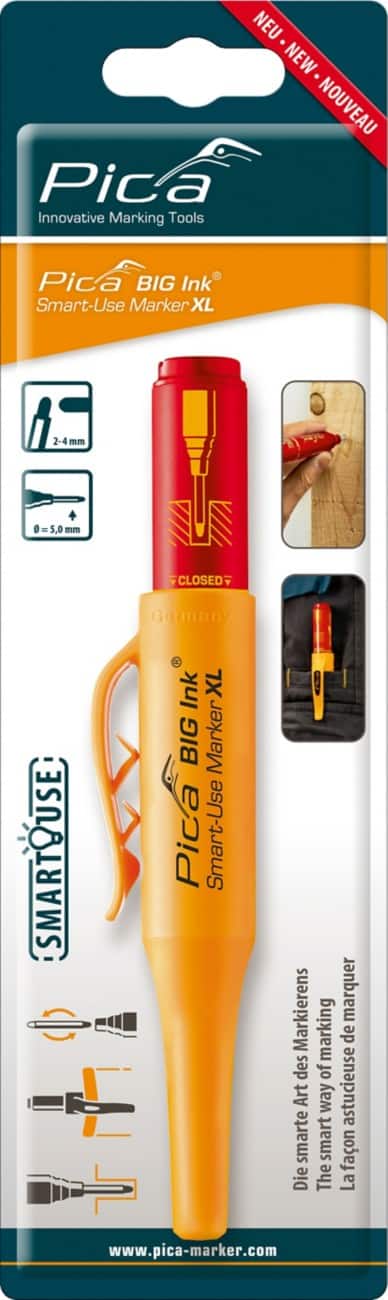 Marqueur pour trous profonds Pica BIG Ink 7040 Permanent