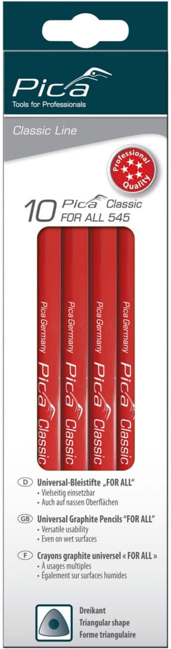 Crayon de charpentier Pica 540/24 10 unités