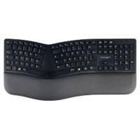 Kensington Pro Fit Ergo Kabellose Full-Size Tastatur K75401DE QWERTZ USB-A Receiver Schwarz