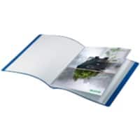 Leitz Recycle Präsentationsmappe 4676 A4 Klimaneutral Blau 90% Recycelter Kunststoff 20 Hüllen