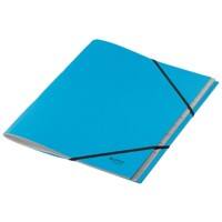 Leitz Recycle Fächermappe 3915 A4 Klimaneutral Blau 12 Tabs 100% Recycelter Karton