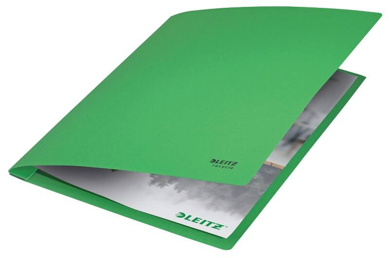 Chemise à lamelle Leitz Recycle 3904 A4 CO² compensé Vert Carton 100 % recyclé