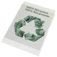 Esselte 100% Recycelt L-förmige Mappen A4 Genarbt Transparent 100 Mikron Polypropylen 628213 20 Stück