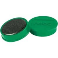 Nobo Whiteboard-Magnete Grün 0.8 kg Tragfähigkeit 32 mm 10 Stück