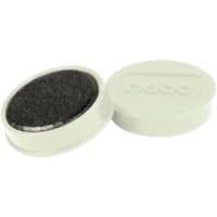 Nobo Whiteboard-Magnete Weiss 0.8 kg Tragfähigkeit 32 mm 10 Stück