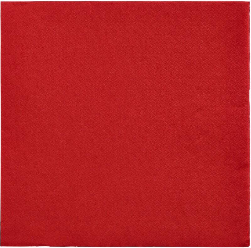 Serviettes PAPSTAR Rouge 32 x 32 cm 150 Unités 