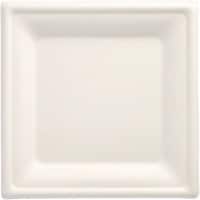 Assiette PAPSTAR Blanc 50 unités