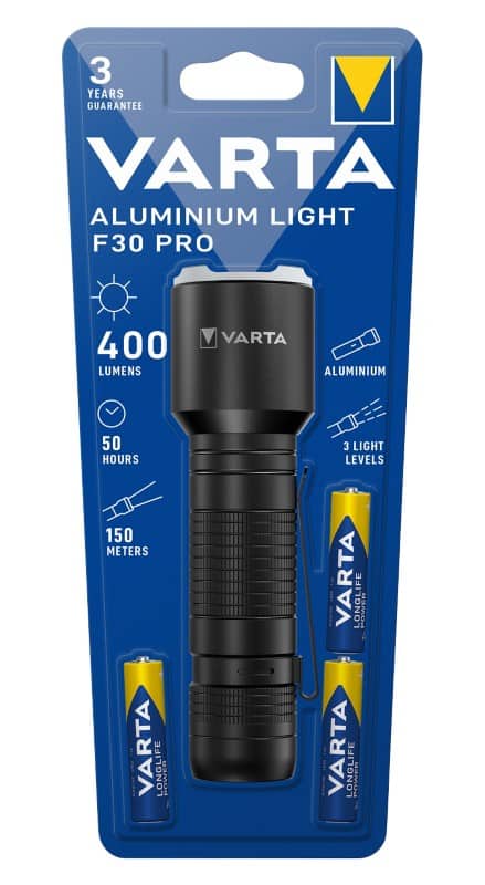 Lampe de poche VARTA LED Pile 1 unité