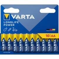 VARTA Batterien High Energy LONGLIFE Power 10 Stück