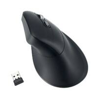 Kensington EQ Pro Fit Ergo MY630 Kabellose, wiederaufladbare vertikale Maus K72482WW Optische Maus Für Rechtshänder Bluetooth/USB-A Nano-Empfänger Schwarz