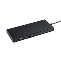 Kensington EQ SD4842P USB-C 10Gbp Triple Video Driverless Docking Station K32810EU Schwarz