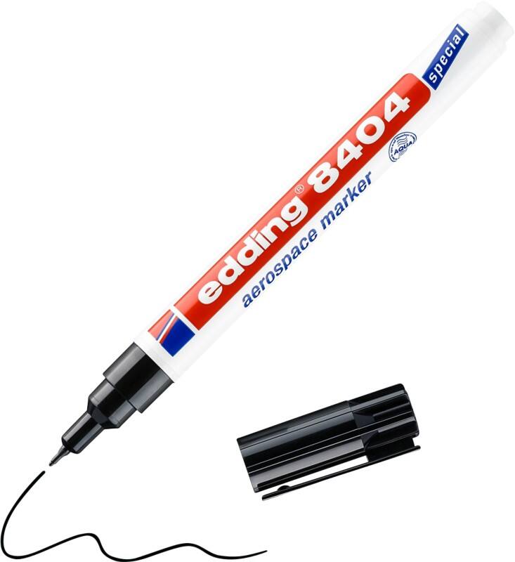 Marqueur edding e-8404 Noir Ogive 0,75 mm