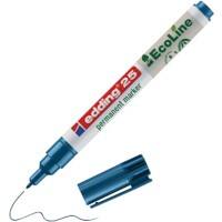 edding ecoline E-25 Permanentmarker Rundspitze 1 mm Blau Nachfüllbar