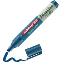 Marqueur pour chevalet edding ecoline E-32 Pointe biseautée 1 - 5 mm Bleu Rechargeable