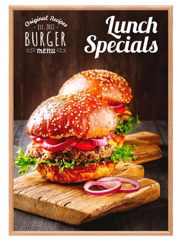 SHOWDOWN A0 Klapprahmen Braun KRA0G25LB 87,2 (B) x 1,1 (T) x 122 (H) cm