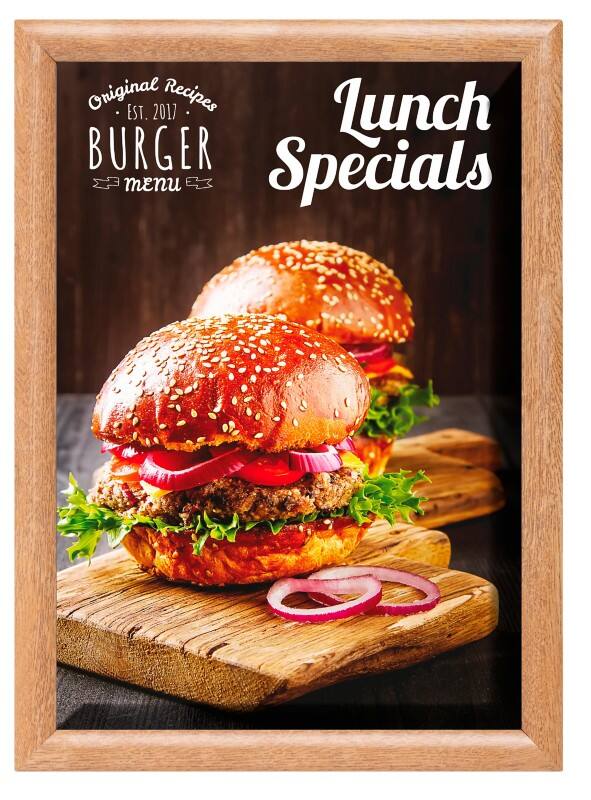 SHOWDOWN A3 Klapprahmen Braun KRA3G25LB 32,8 (B) x 1,1 (T) x 45,1 (H) cm