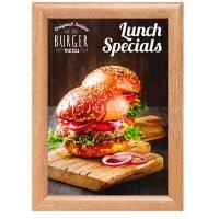 SHOWDOWN A4 Klapprahmen Braun KRA4G25LB 24,1 (B) x 1,1 (T) x 32,8 (H) cm