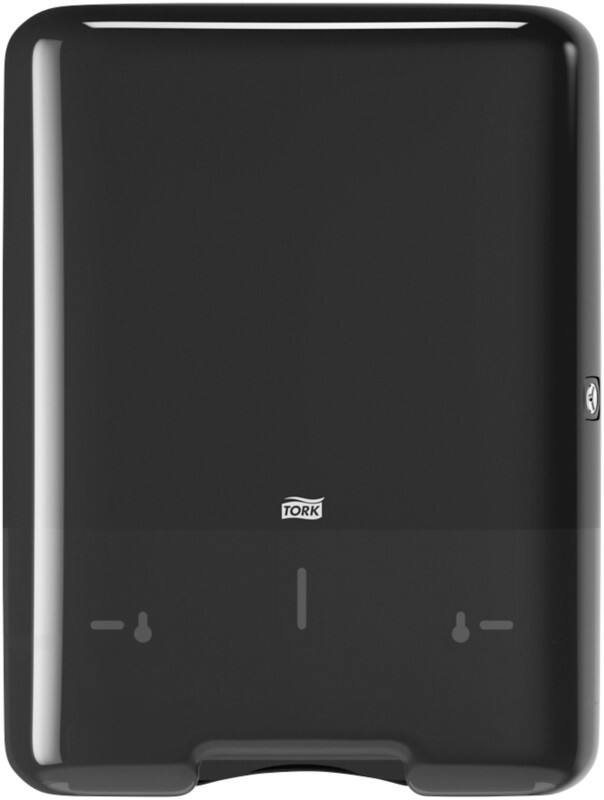Tork Elevation 553008 H3 Falthandtuchspender Kunststoff Abschließbar Manuell Schwarz