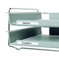 Djois Beschriftungsfenster Transparent PET (Polyethylenterephthalat) Zum Ankleben 0,05 (B) x 1,98 (T) x 1,19 (H) cm 10 Stück