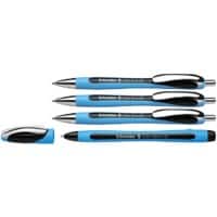 Stylo-bille Schneider Slider Rave XB Noir 0,7 mm Extra large Bille +1 Schneider Slider Memo XB offert 4 Unités