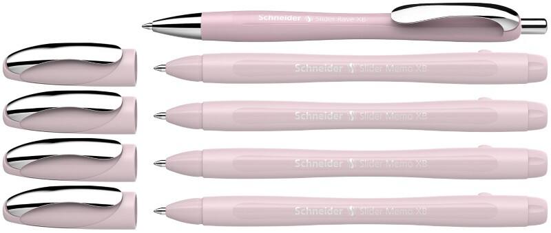Schneider Slider Rave XB Kugelschreiber Blau 0.7 mm Kugelschreiber +1 Slider Rave XB Kugelschreiber 5 Stück