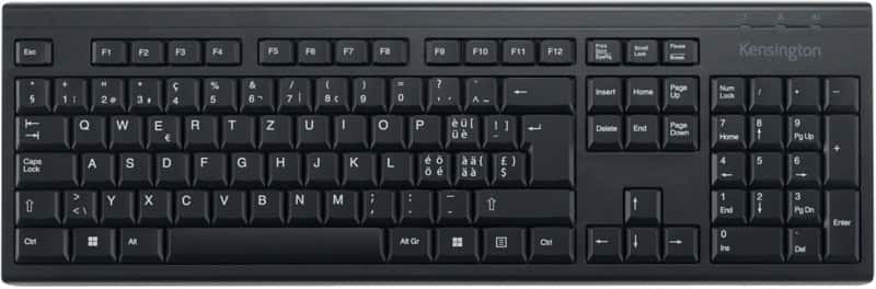 Kensington EQ Tastatur Kabellos QWERTZ (CH) Schwarz KB150