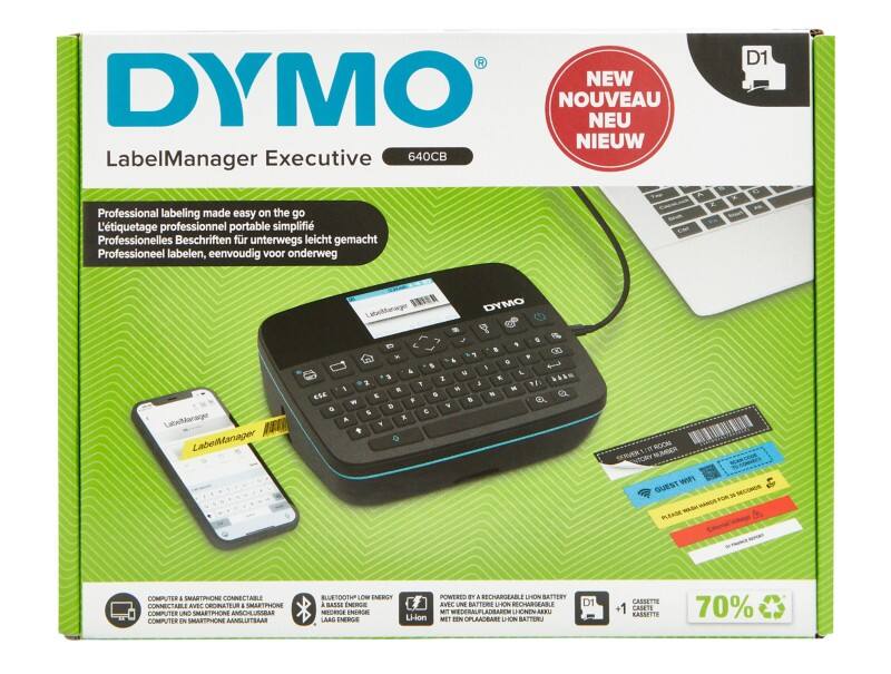 Imprimante d’étiquettes DYMO LabelManager Executive 640 CB Thermique QWERTZ Noir
