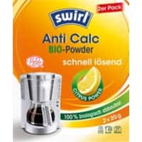 Détartrant Swirl Anti Calc Poudre Citron 20 g 2 Unités