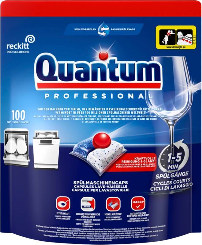 Tablettes pour lave-vaisselle Quantum Professional 3306229 100 Unités
