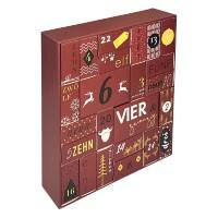 Calendrier de l'Avent à remplir 30 (L) x 8,7 (P) x 34 (H) cm Rouge