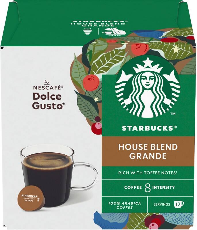 Capsules de café Starbucks by NESCAFÉ Dolce Gusto House Blend 12 unités 102 g