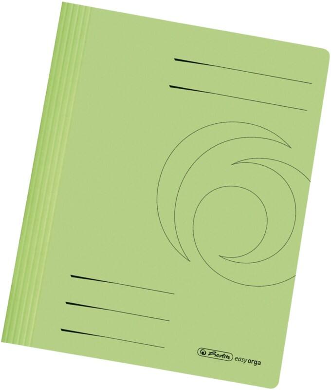 Chemise à lamelle herlitz A4 Vert clair Carton 10 unités