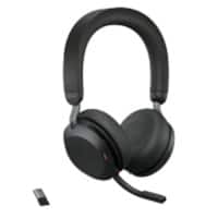 Jabra Evolve2 75 Verkabelt / Kabellos Stereo Headset Kopfbügel Bluetooth Schwarz
