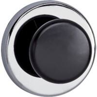 Maul Magnethaken mit Griffknopf Kreisförmig Silber 12 kg Tragfähigkeit 67 mm