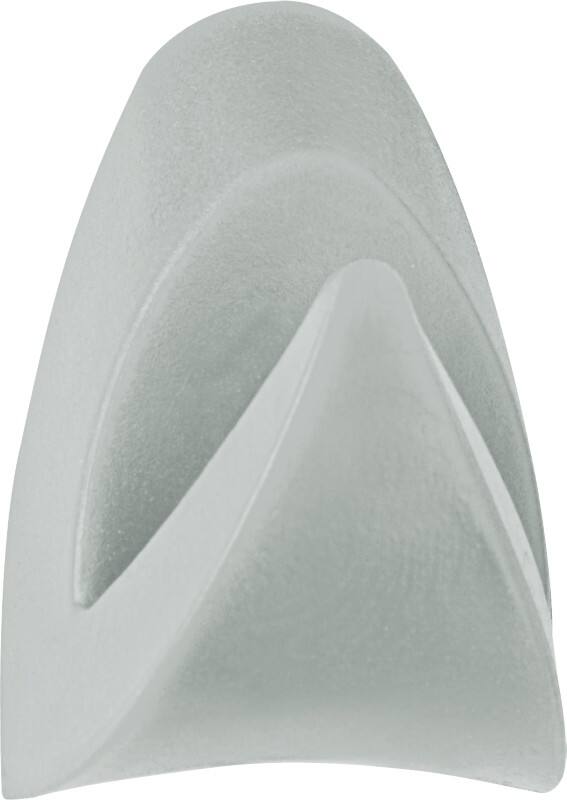 Maul Neodym-Magnete mit Kleiderhaken Gebogene und flache Seite Grau 6 kg Tragfähigkeit 2 Stück