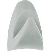 Maul Neodym-Magnete mit Kleiderhaken Gebogene und flache Seite Grau 6 kg Tragfähigkeit 2 Stück