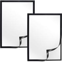 Viking A3 Inforahmen Selbstklebend Schwarz Kunststoff 1292061 32,5 (B) x 0,4 (T) x 44,8 (H) cm 2 Stück