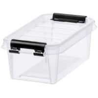 SmartStore Classic Kunststoff Aufbewahrungbox 0,3 L Mit Deckel Transparent 9 x 15 x 6 cm