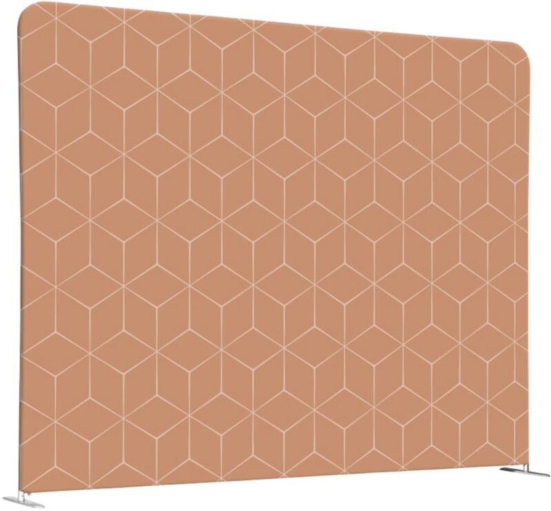 Cloison de séparation SHOWDOWN EU Aluminium Beige 1500 x 1500 x 450 mm
