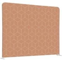 SHOWDOWN EU Raumteiler Aluminium Beige 1.984 x 450 x 1.502 mm