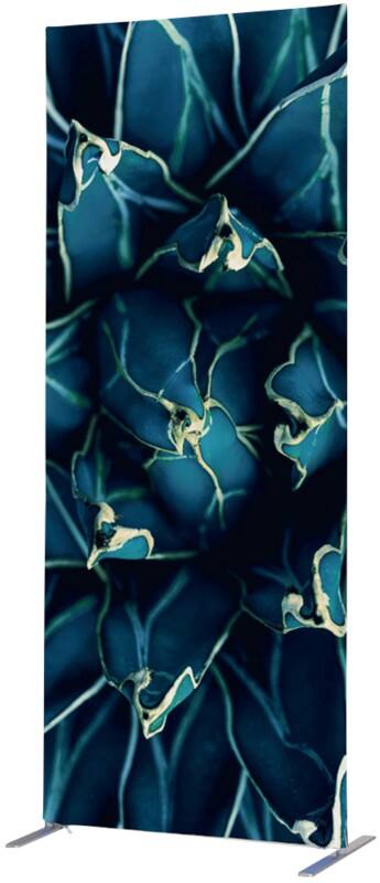 Cloison de séparation SHOWDOWN Deco Aluminium Bleu 870 x 450 x 2020 mm