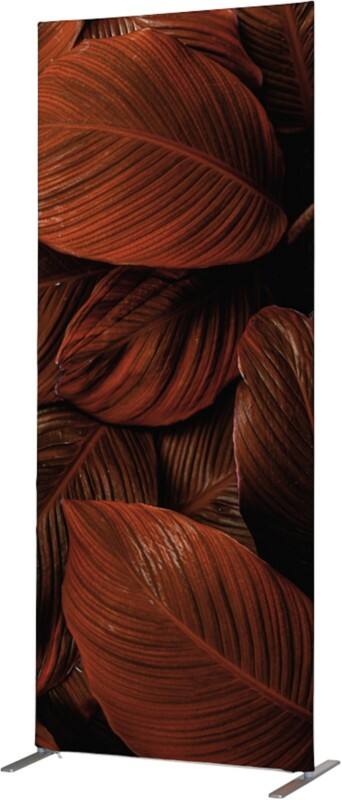 Cloison de séparation SHOWDOWN Deco Aluminium Rouge 870 x 450 x 2020 mm