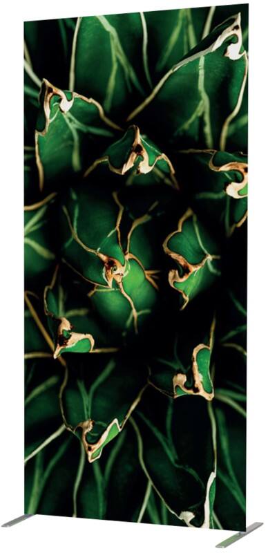 SHOWDOWN Deco Raumteiler Aluminium Grün 1.020 x 450 x 2.020 mm