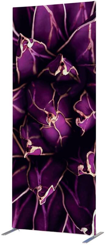 Cloison de séparation SHOWDOWN Deco Aluminium Violet 870 x 450 x 2020 mm