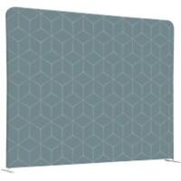 Cloison de séparation SHOWDOWN EU Aluminium Gris 1984 x 450 x 1502 mm