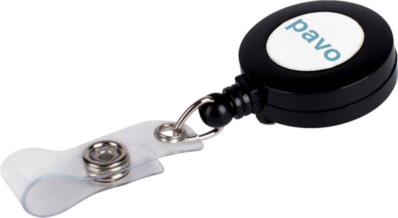 Pavo Ausweishalter 8033041 Schwarz 6 cm x 8 cm 10 Stück