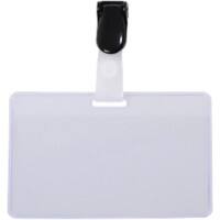 Pavo Namensschilder Clip 9 x 6 cm 50 Stück