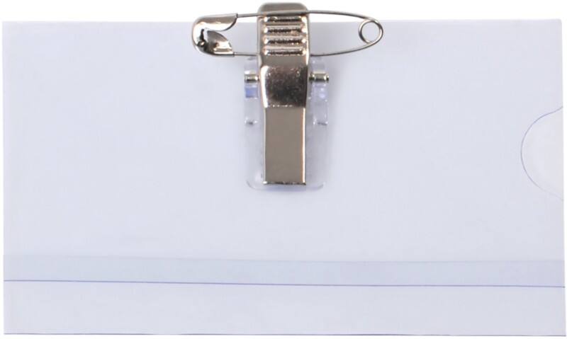 Pavo Namensschild mit Clip 8009183 90 mm 50 Stück