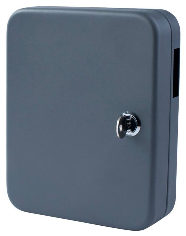 Armoire à clés Pavo 20 crochets Serrure à clé 8027033 Gris foncé