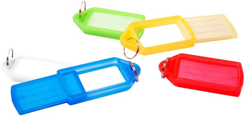 Porte-clés RFID Pavo Sliding Assortiment 10 unités